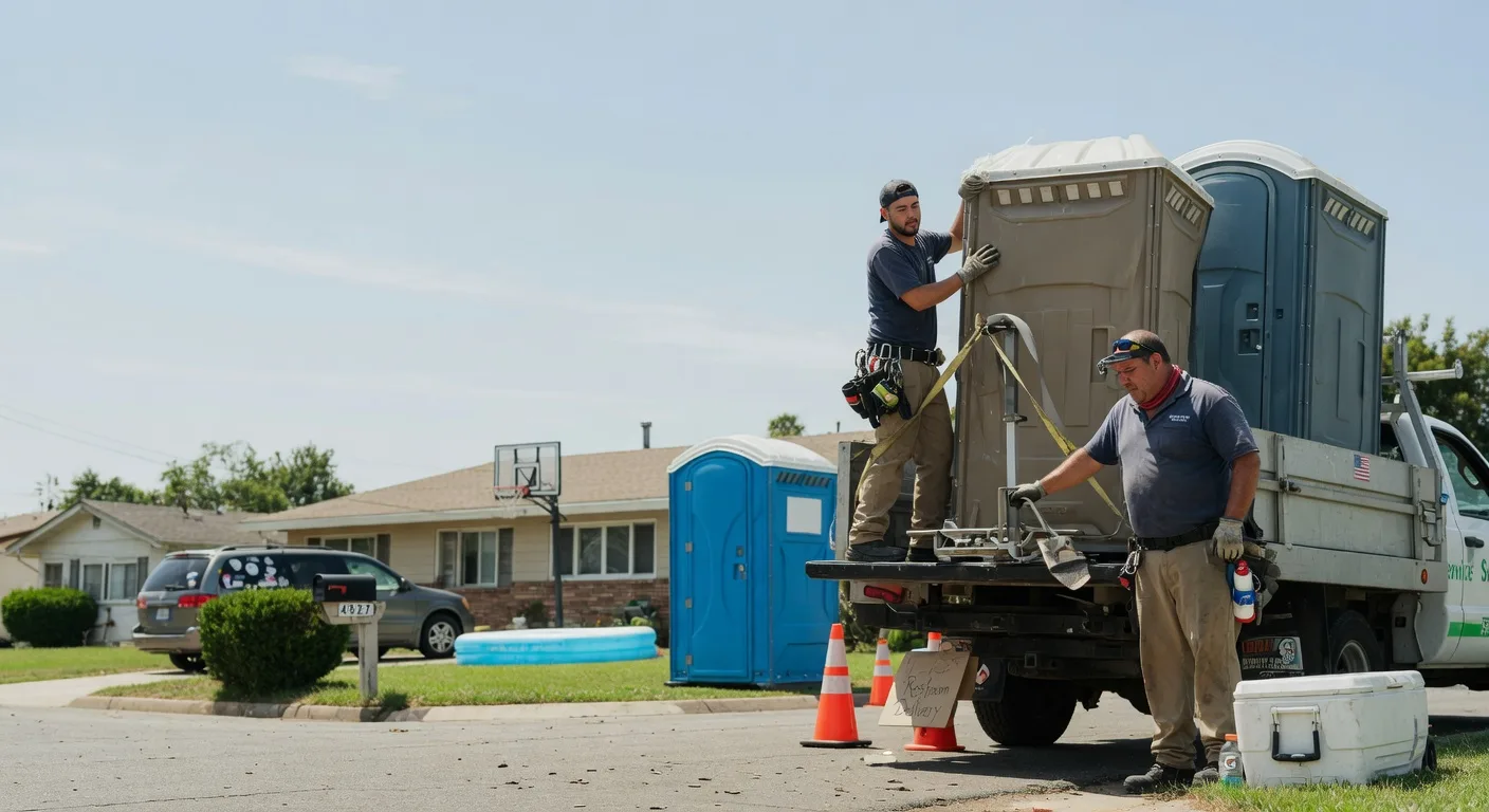 Porta Potty Rental in West, MS near me