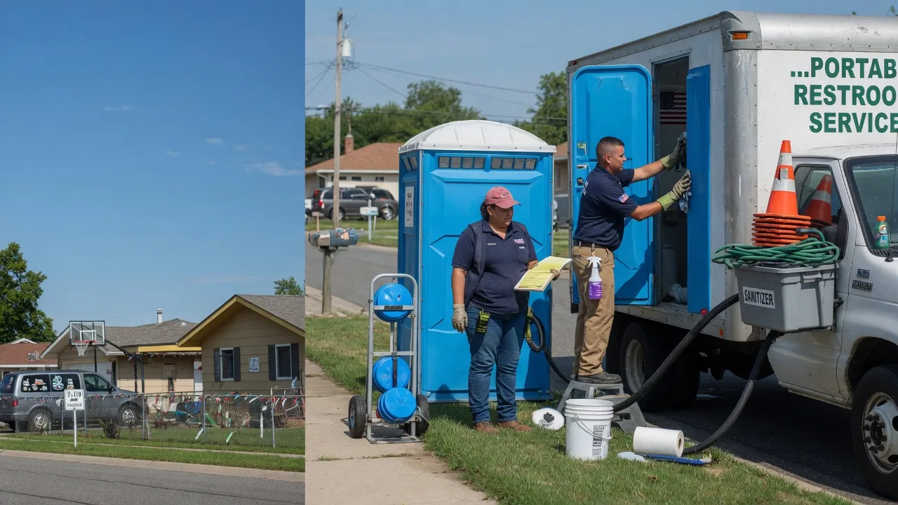 Portable Toilet Rental in West, MS near me